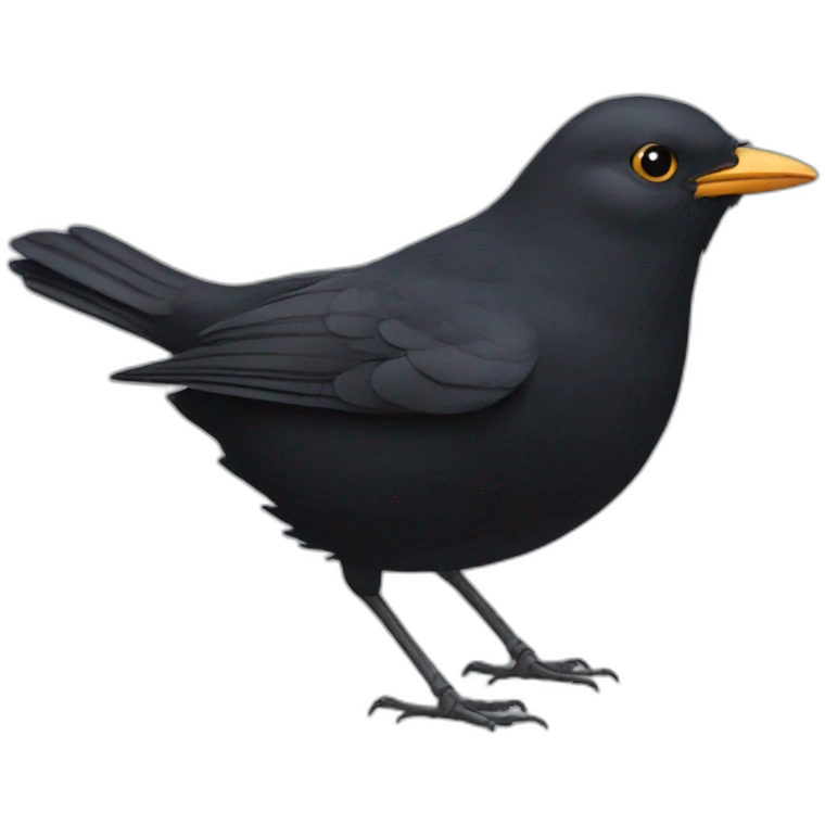 blackbird emoji