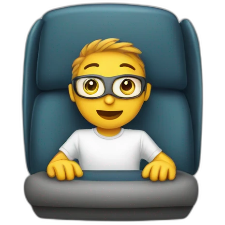ferdin tech watching movies emoji