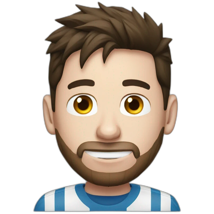 messi tomando gaseosa emoji