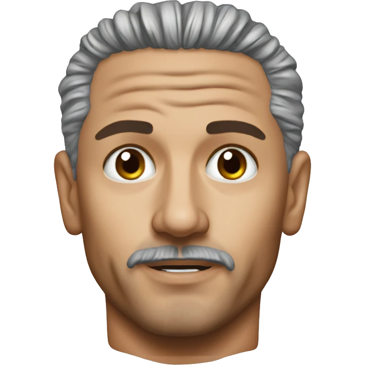 photorealistic roberto baggio emoji