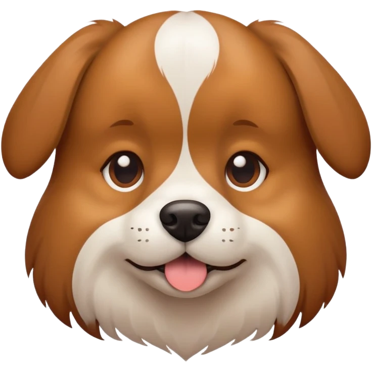 Dog with no tall emoji