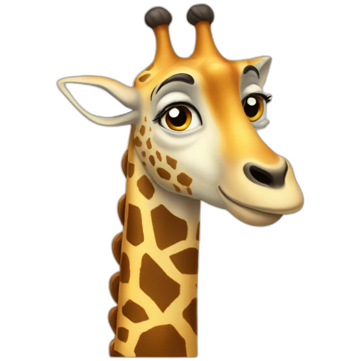 Grosse girafe emoji