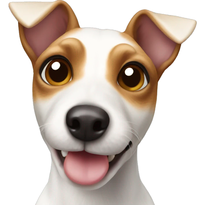 Toy fox terrier emoji
