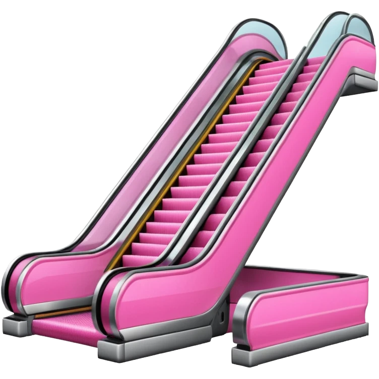 pink escalator emoji