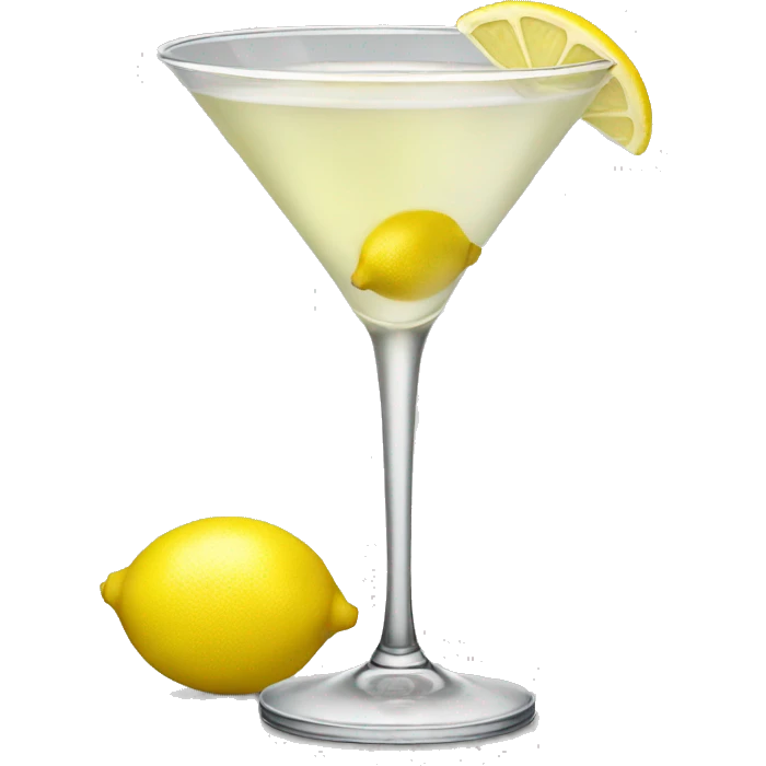 Lemon drop Martini emoji