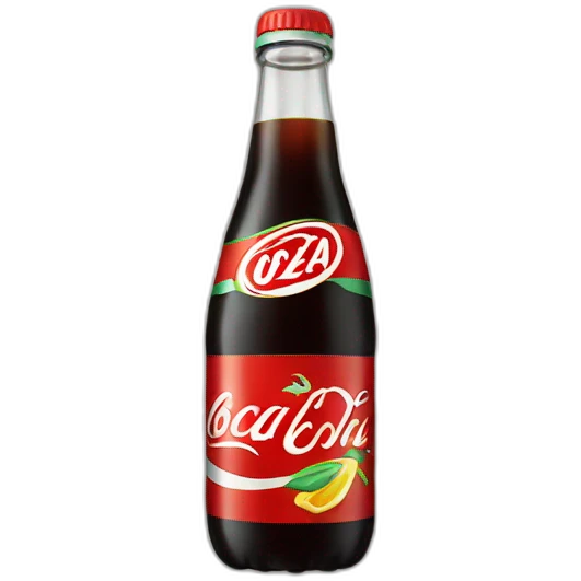 Coca Zero bottle emoji
