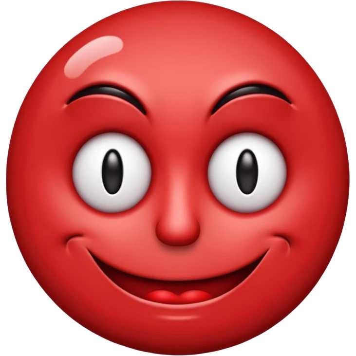 Insane smiley face  who wants to spend money and looks evil but make it with red tired eyes because it’s addicted  emoji