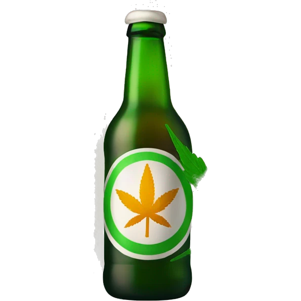 Cannabis bière  emoji