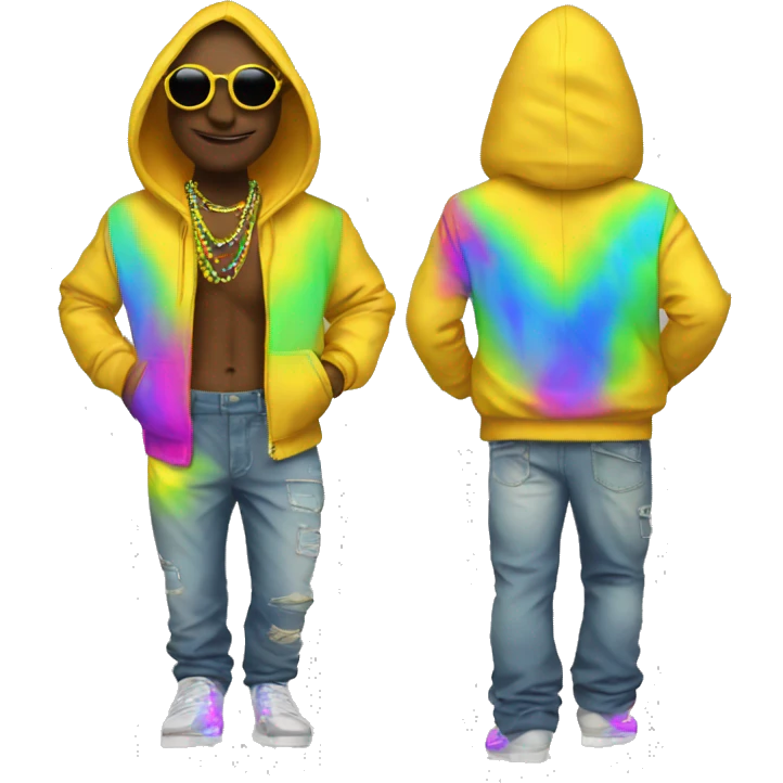Rave outfit emoji