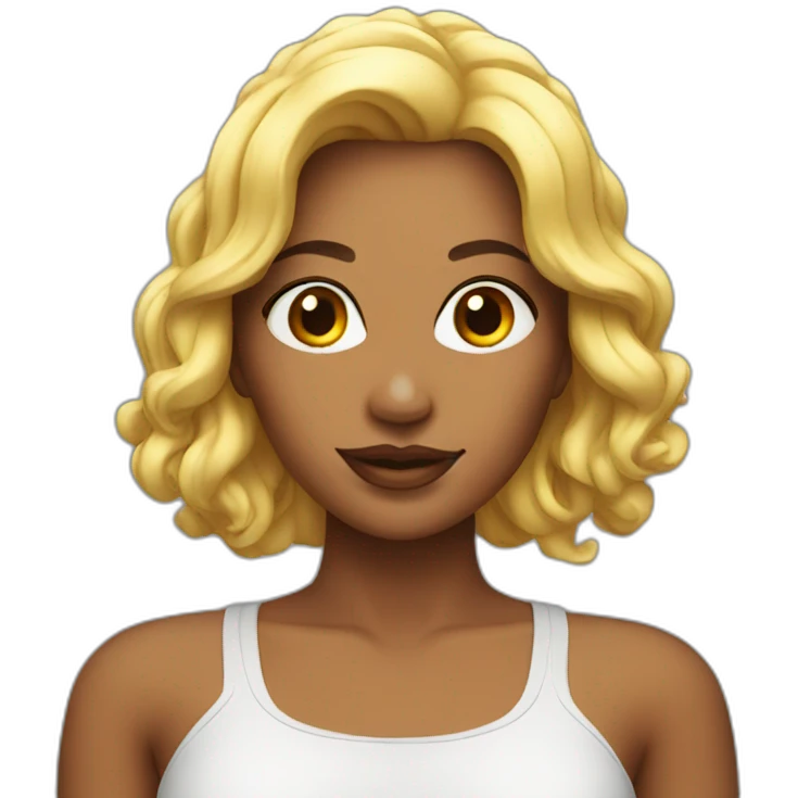 Sexy woman emoji