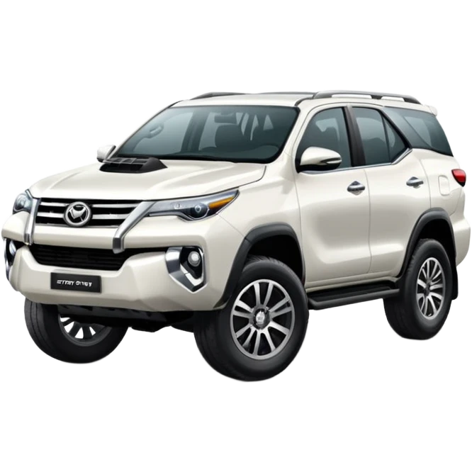 White fortuner emoji