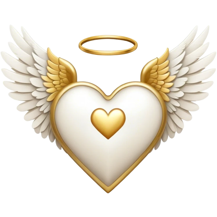 heart with angel wings emoji