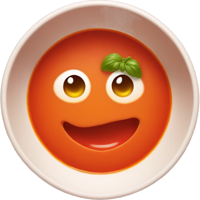 Tomato soup emoji