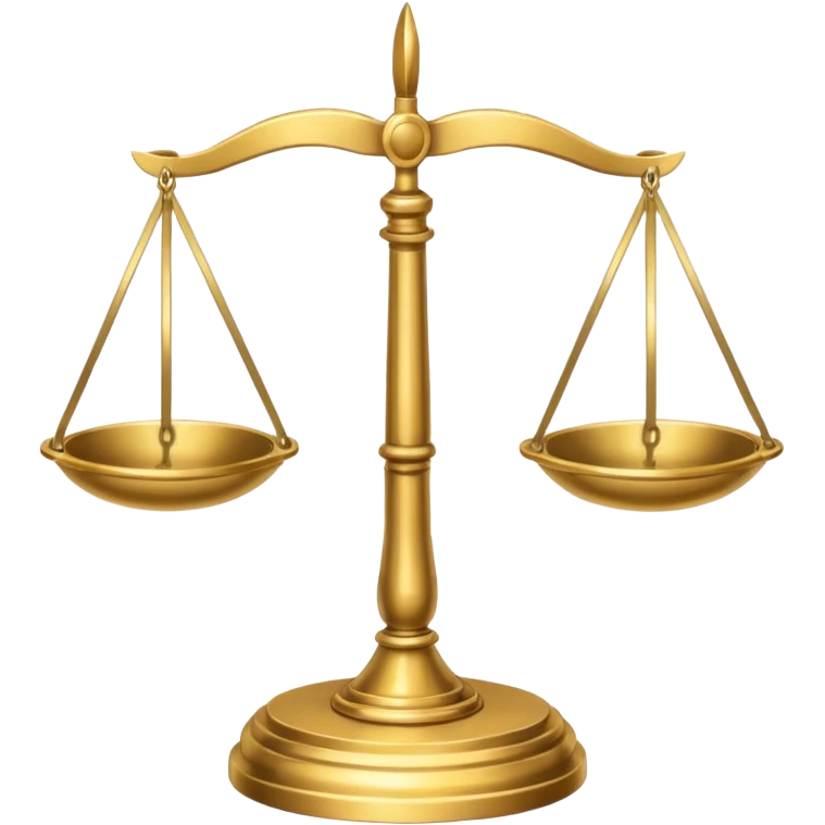 Balance Justice Wisdom emoji