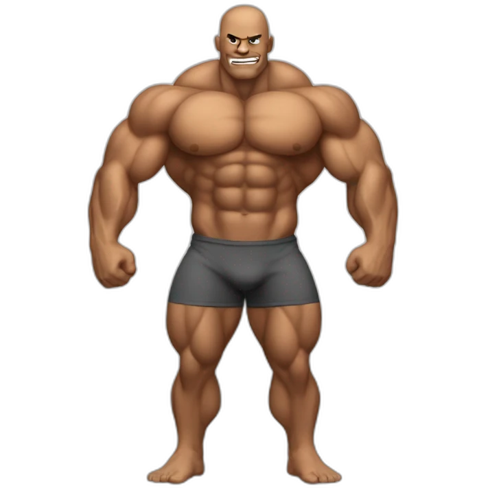 man bodybuilder emoji