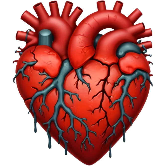 A heart Rotten emoji