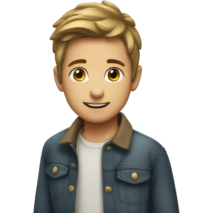 boy and girl in focus make the boy lighter completed  emoji