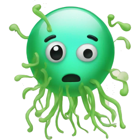 microbe emoji