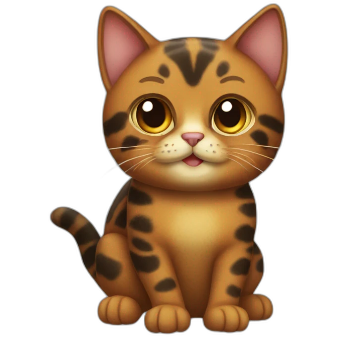 Toirtoishell cat emoji