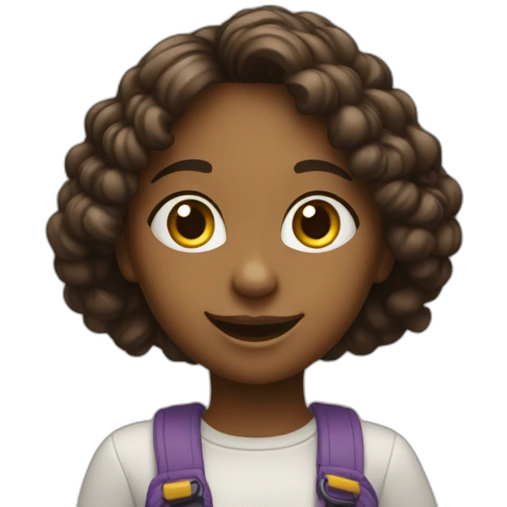 Joyful and playful girl, passionate about programming and art. emoji