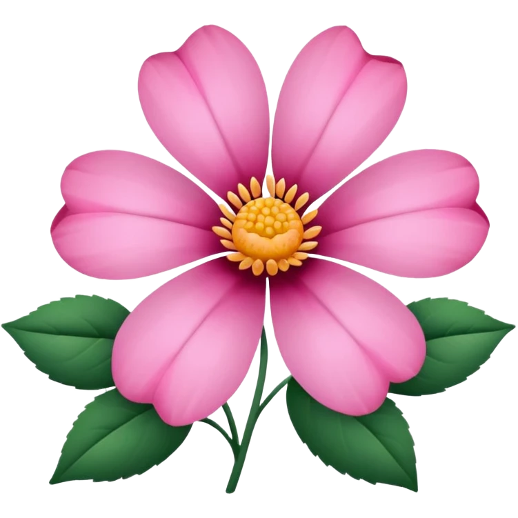 pink girly framed flower picture emoji