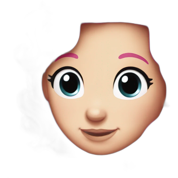 Pinkie pie girl emoji