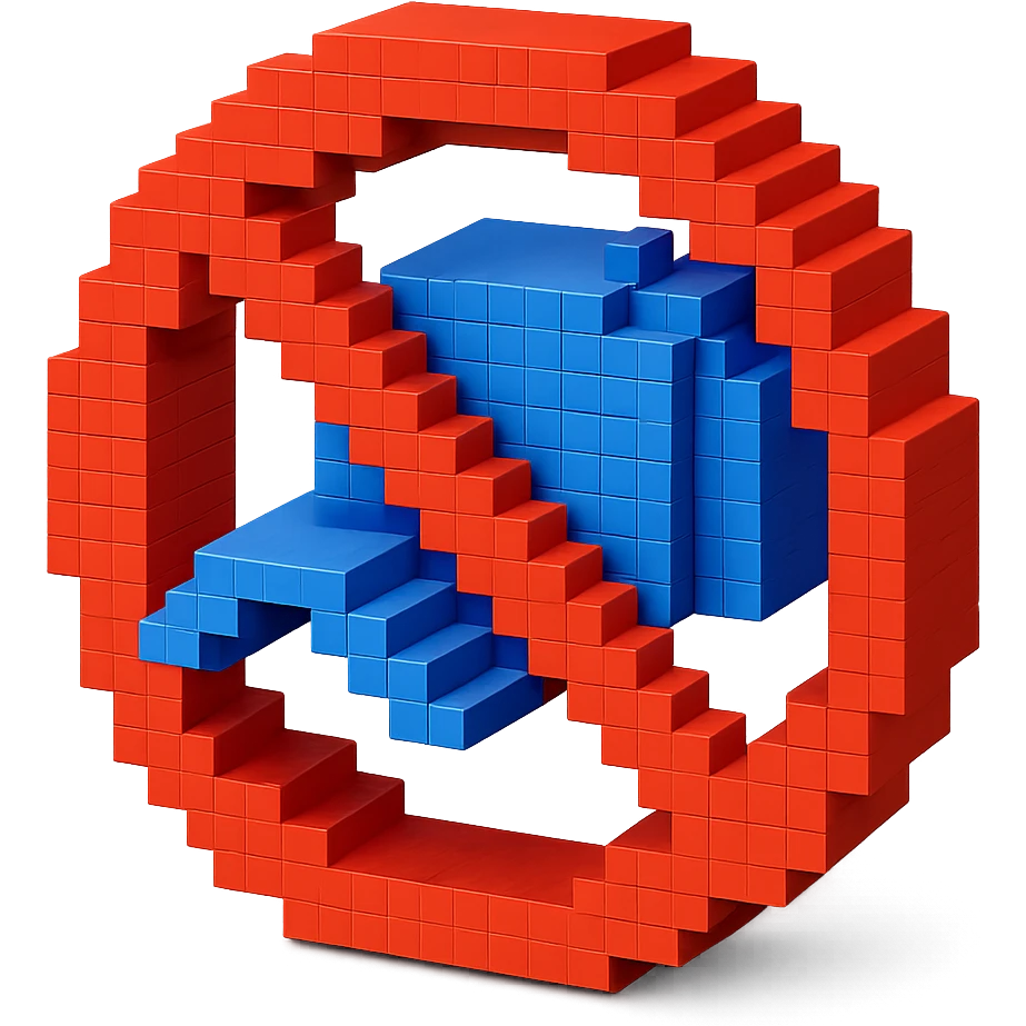 voxel style emoji