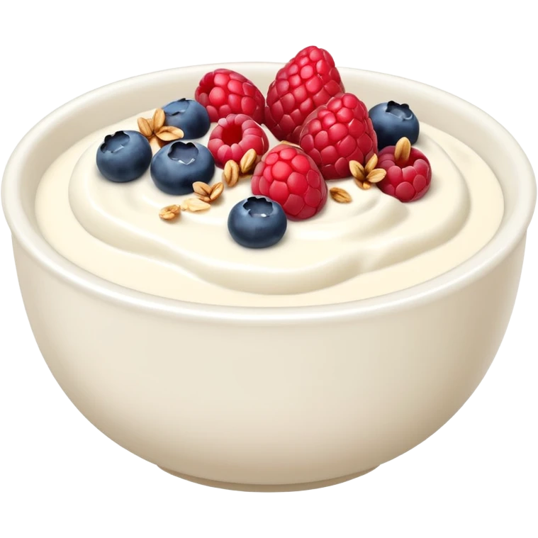 Yogurt bowl emoji
