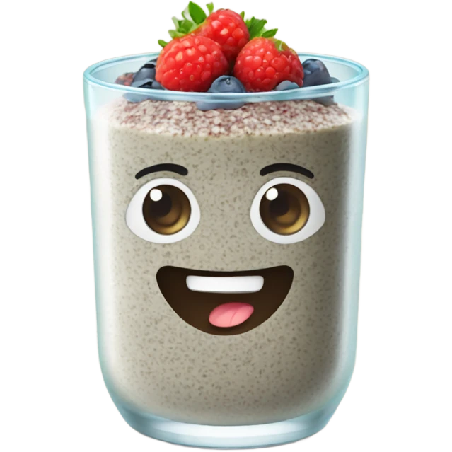 Chia pudding  emoji