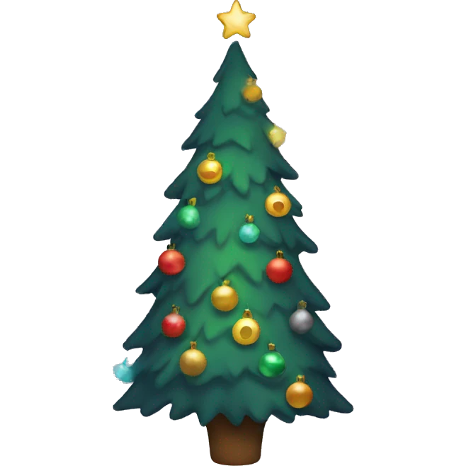 Christmas night emoji