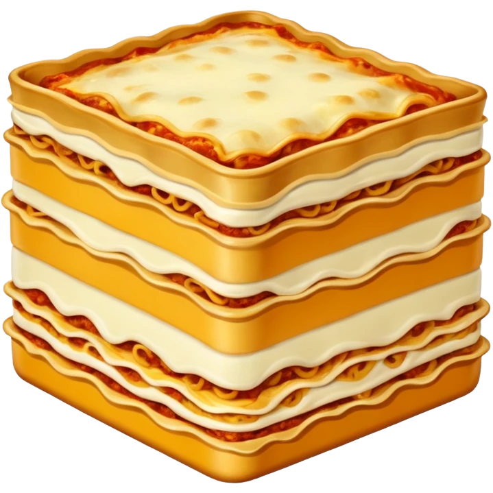 Generate me a Lasagna png emoji
