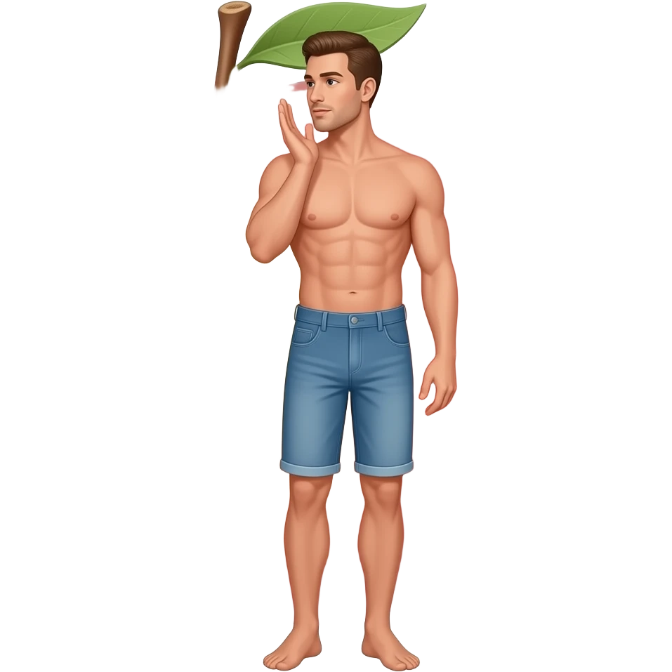 Take the normal peach emoji 🍑 and add a male emoji kissing it emoji