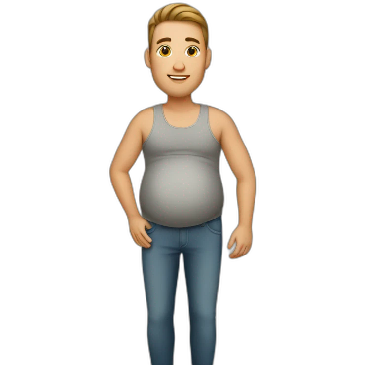Pregnant man emoji