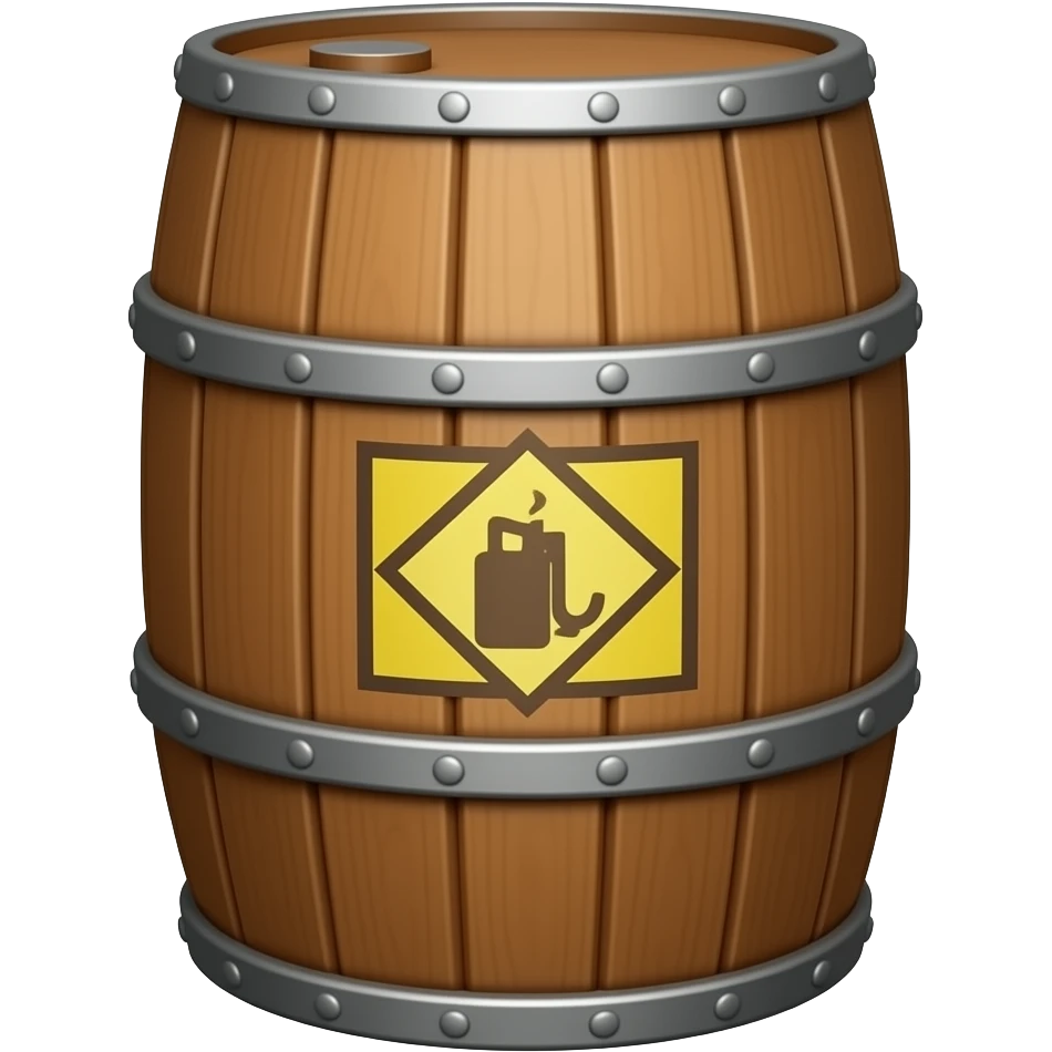 a barrel of fuel oil emoji