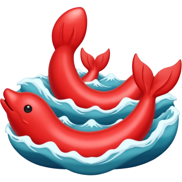 Des vagues de sang avec des cadavres emoji