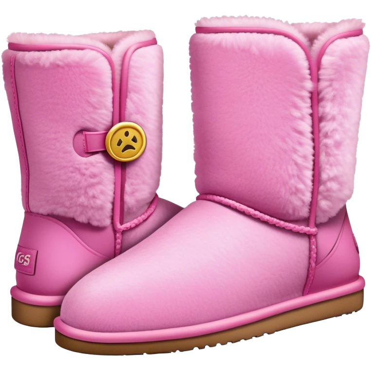 Pink uggs emoji