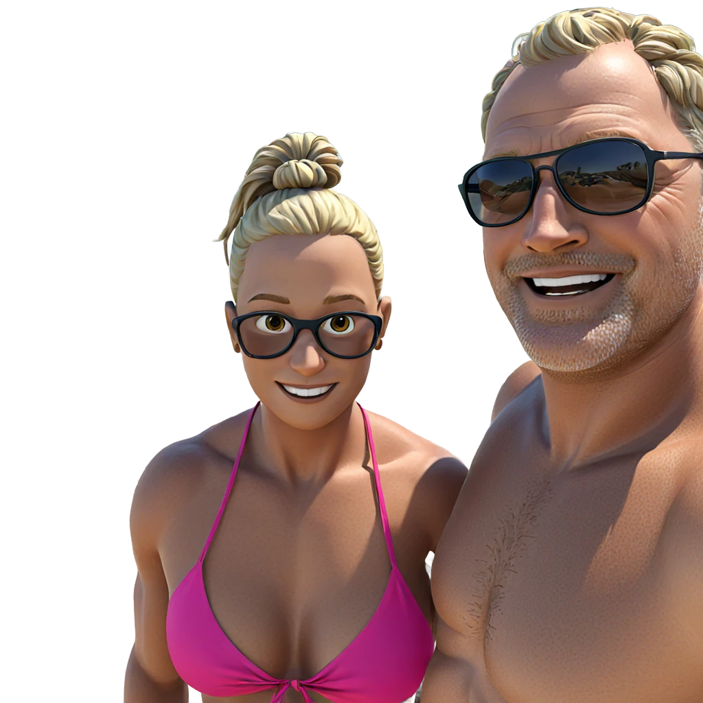 beach day with friends emoji