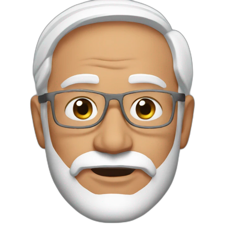Modi super man emoji