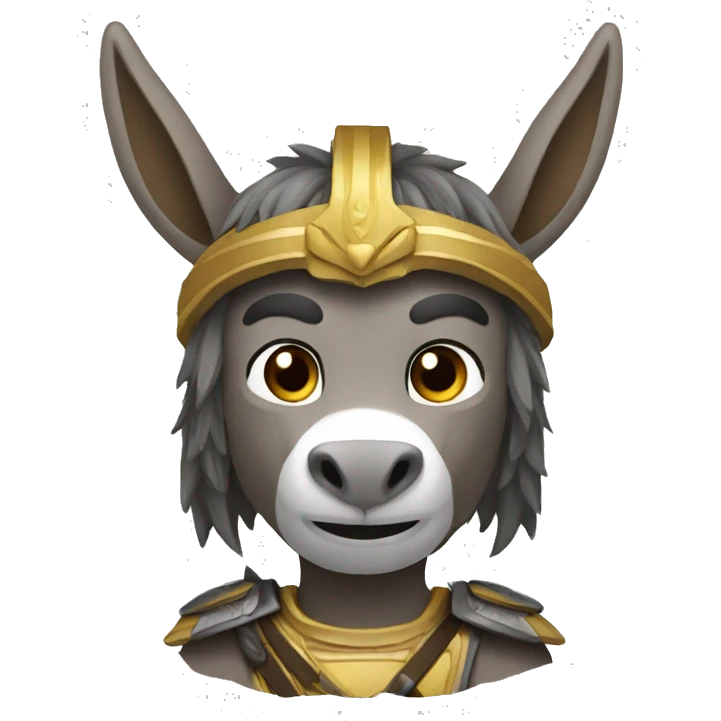 donkey warrior emoji
