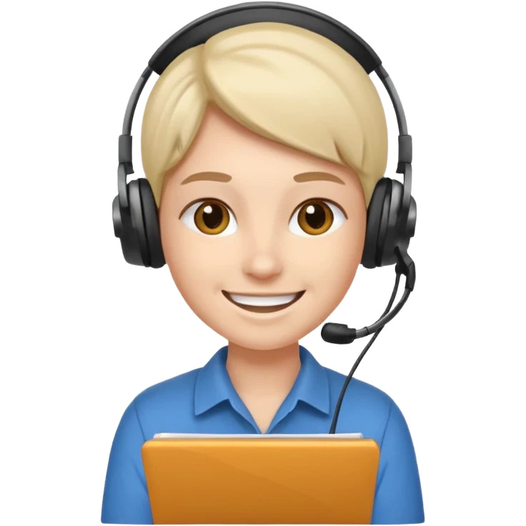 Tomando pedidos emoji