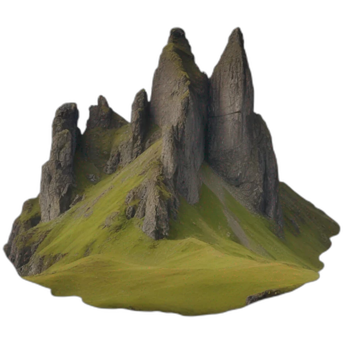 Old Man of storr skye emoji