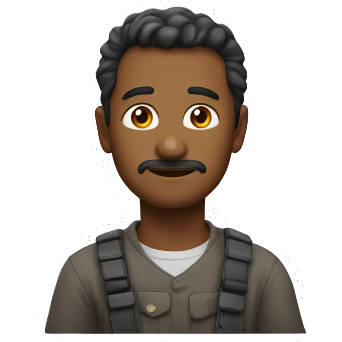 коричневый пудель emoji