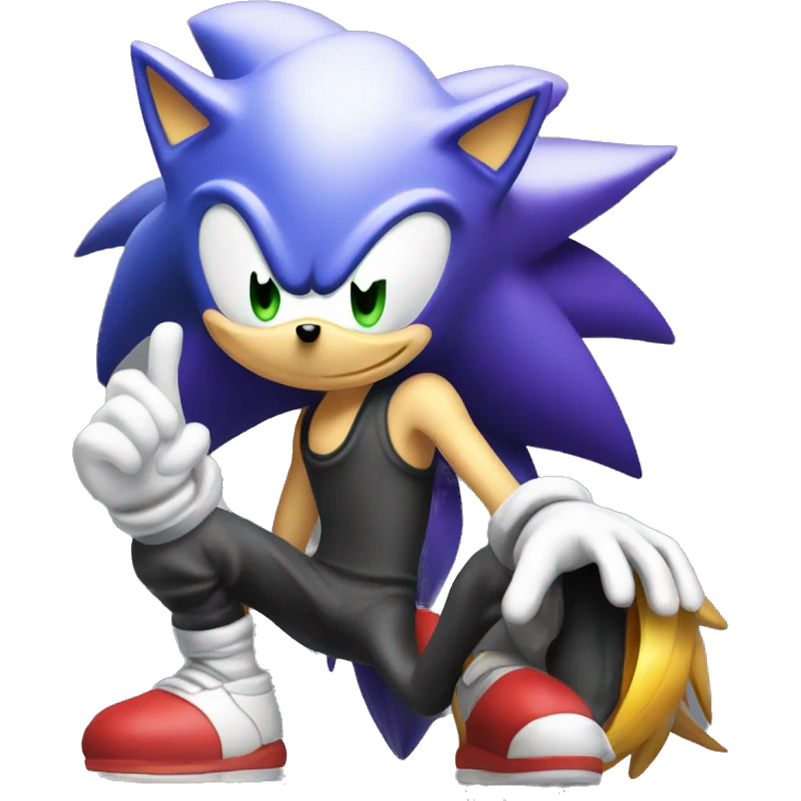 kirpi sonic ve kirpi shadow emoji