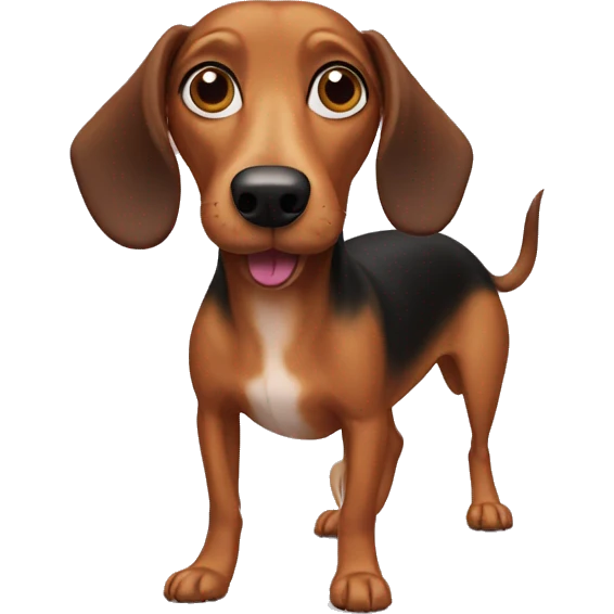 weenie dog emoji