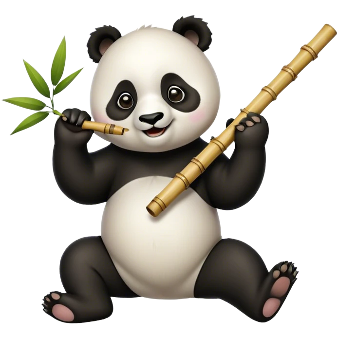 Panda dancing emoji