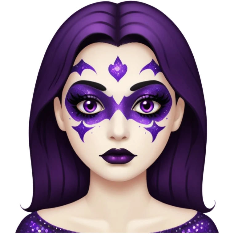 Glitter killer emoji