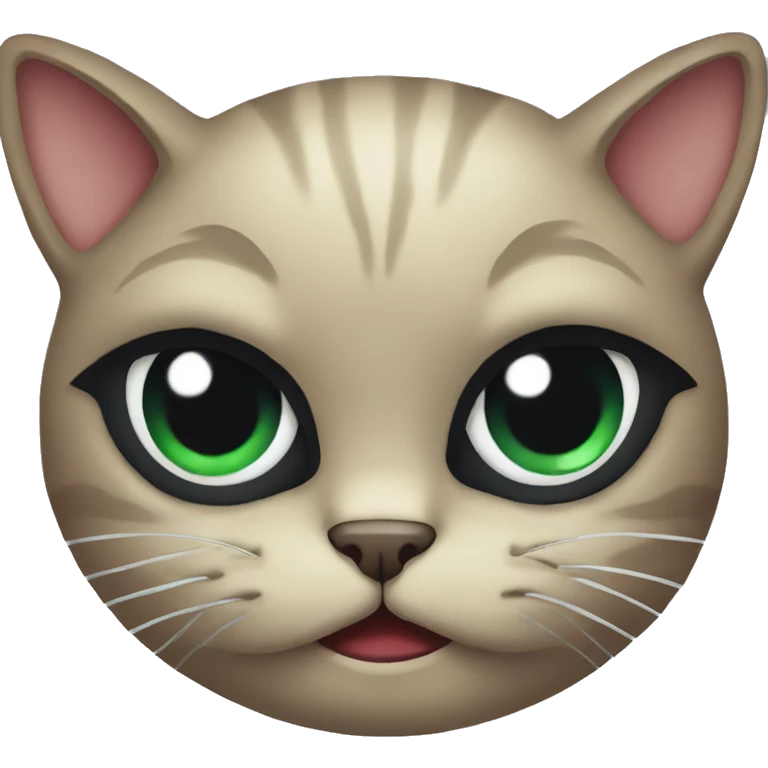 evil cat emoji