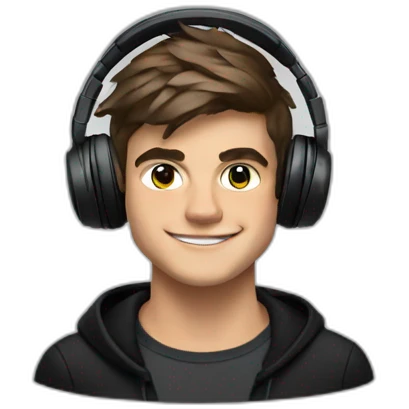 martin garrix with headphones emoji
