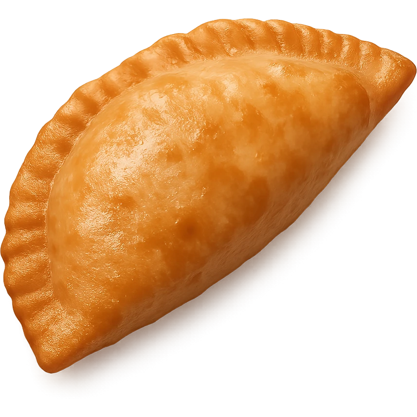 fried pastry, realistic, slightly oily sheen, soft shadows, icon format emoji