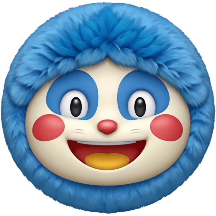 Make the emojis of doraemon cartoon emoji